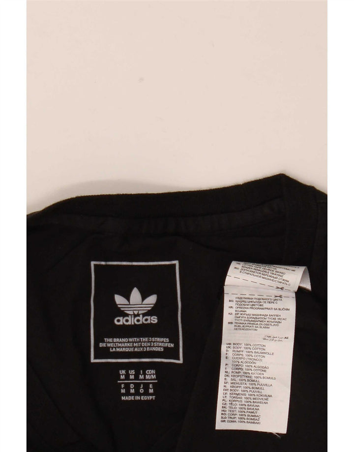 Мужская футболка Adidas Top Medium Black Cotton