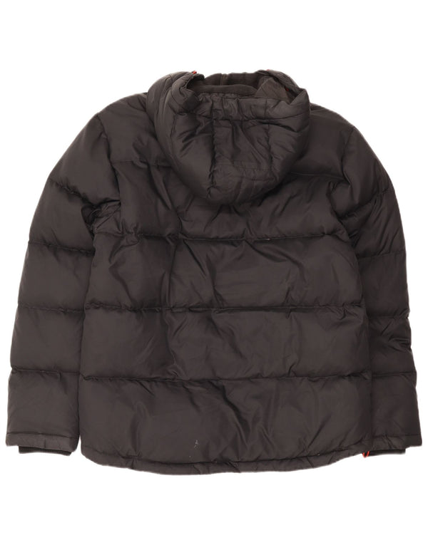 Мужская утепленная куртка с капюшоном Mountain Warehouse UK 38, средний черный нейлон