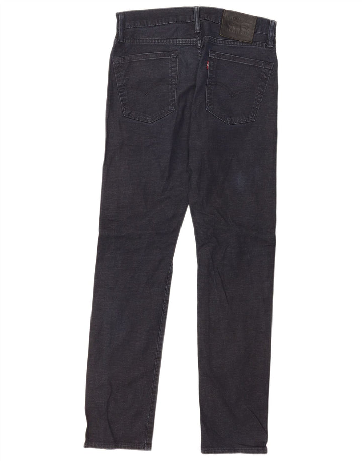 Мужские узкие джинсы Levi's W30 L32, темно-синий хлопок
