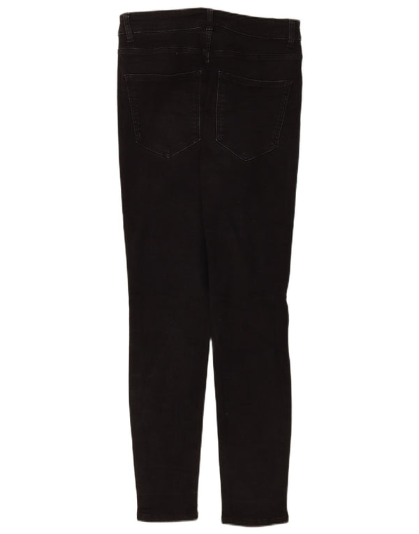 Женские джинсы скинни Zara EU 40 Medium W30 L27, черный хлопок