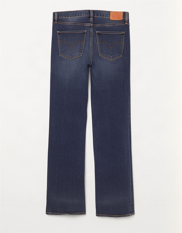 Женские прямые джинсы Levi's 314 Shaping W30 L31, синий хлопок