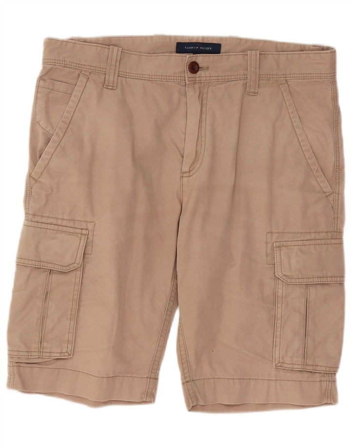 Мужские шорты карго Tommy Hilfiger W32, средний бежевый, хлопок