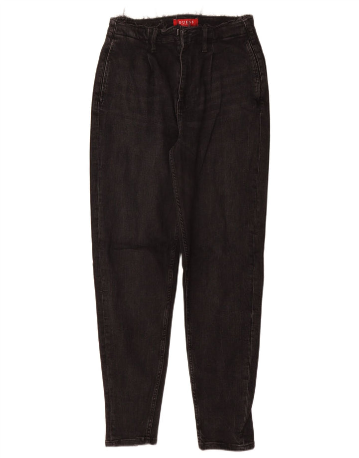 Женские зауженные джинсы Guess W26 L28, черный хлопок