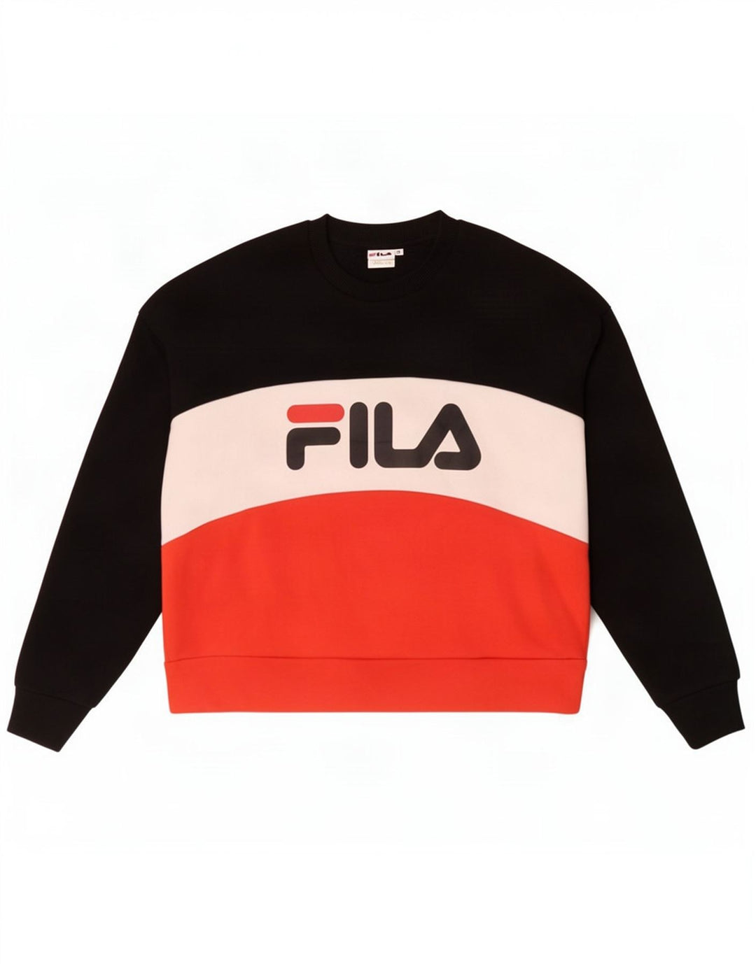 Женский свитер с рисунком Fila UK 14, средний разноцветный