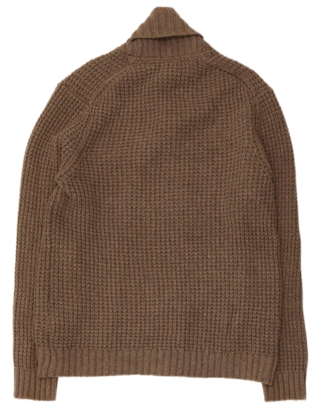 Мужской двубортный кардиган Ted Baker, размер 4, хлопковый средний коричневый цвет