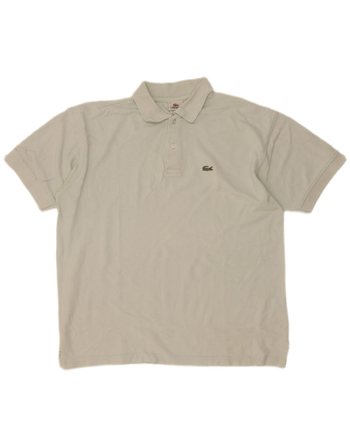 Мужская рубашка-поло Lacoste, размер 7 2XL, зеленая