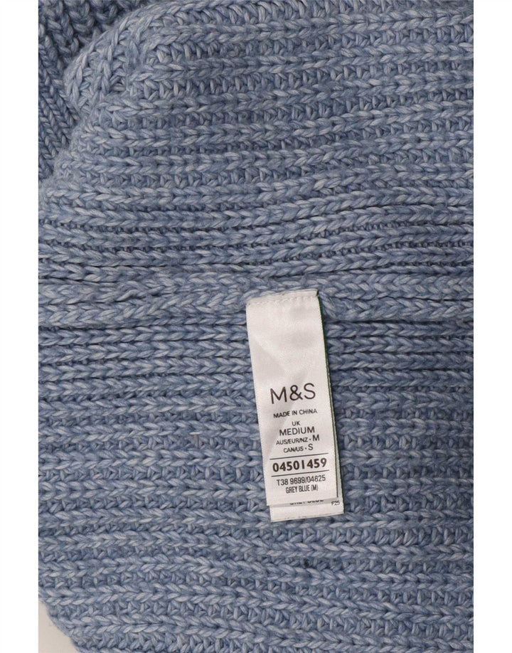 Женская майка безрукавка Marks & Spencer UK 14, средний синий полиэстер