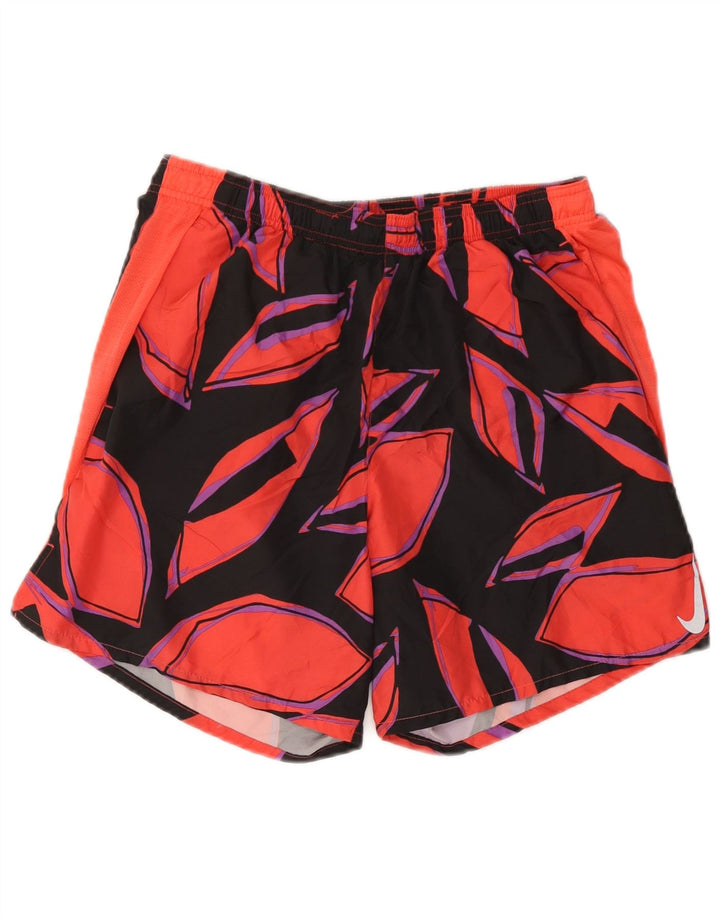 Мужские спортивные шорты Nike Dri Fit, большие разноцветные полиэстер с геометрическим рисунком