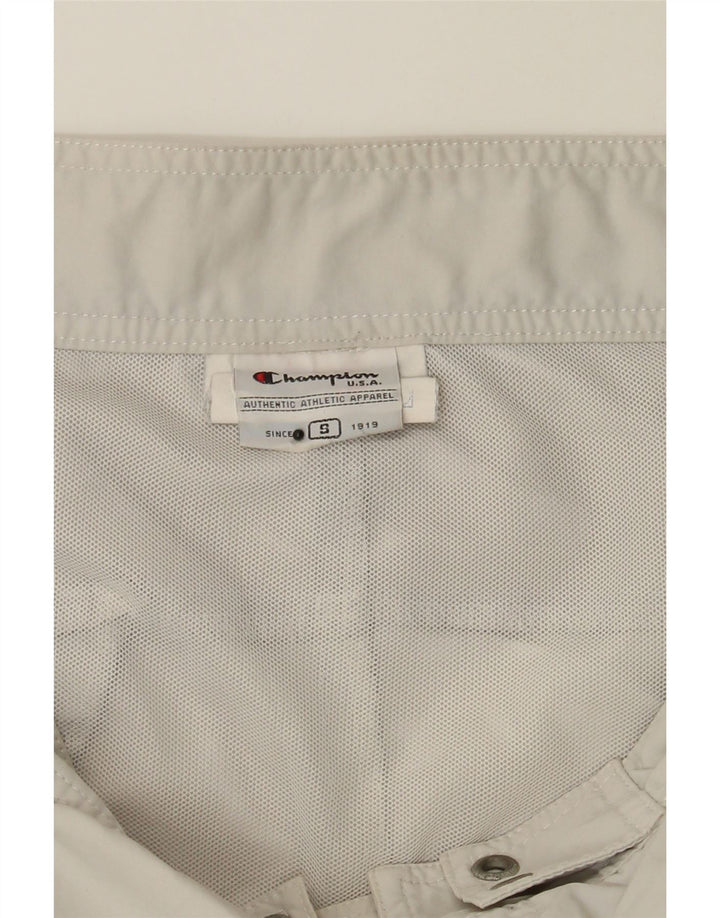 CHAMPION Mens Bermuda Shorts Small W30  White Colourblock Polyamide Vintage Champion and Second-Hand Champion from Messina Hembry 