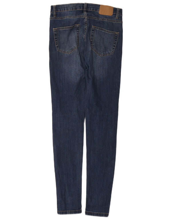 Женские джинсы скинни FRENCH CONNECTION UK 10, маленькие W27 L30, темно-синий, хлопок