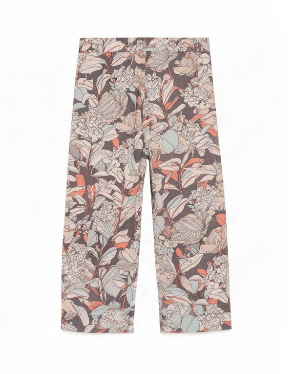 Marks & Spencer Womens High Waist Trousers UK 16 Large W34 L27 Multicoloure