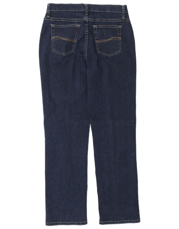 Женские прямые джинсы Lee US 8 Medium W28 L30 Темно-синие хлопковые
