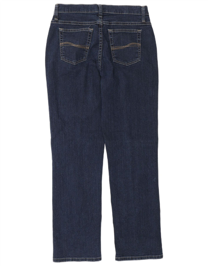 Женские прямые джинсы Lee US 8 Medium W28 L30 Темно-синие хлопковые