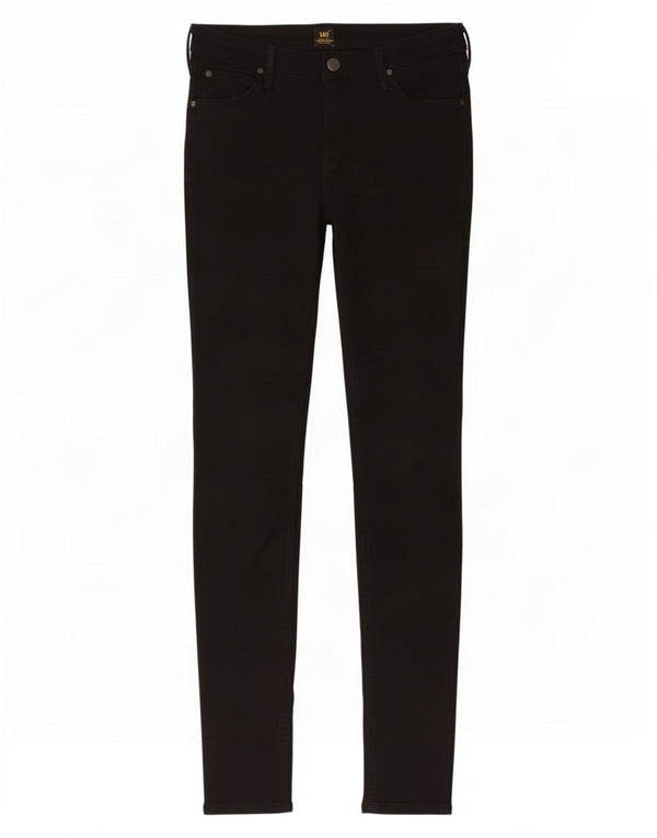 Женские джинсы скинни Lee Scarlett W31 L33, черный хлопок