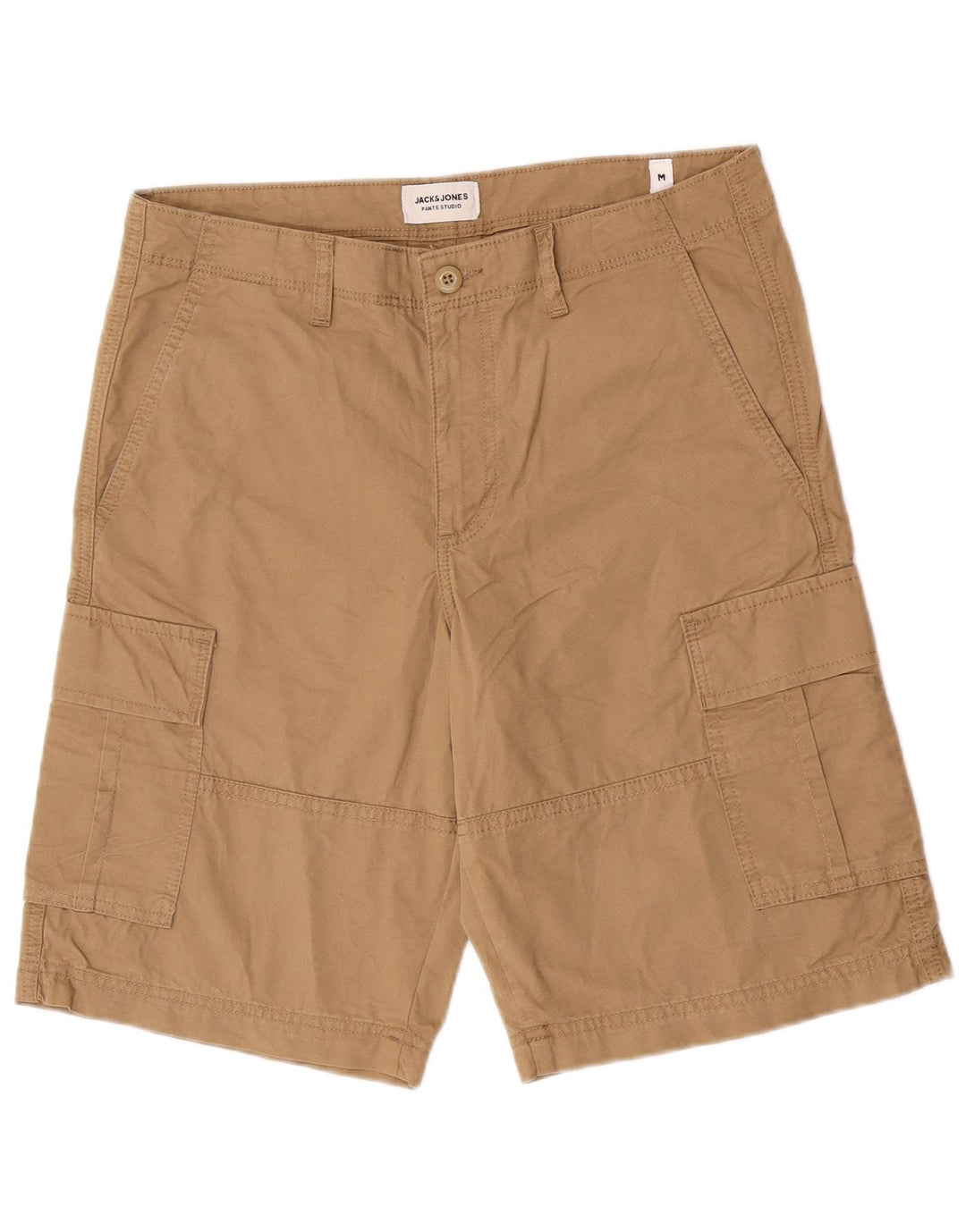 Мужские шорты карго Jack & Jones Medium W32, бежевые, хлопок