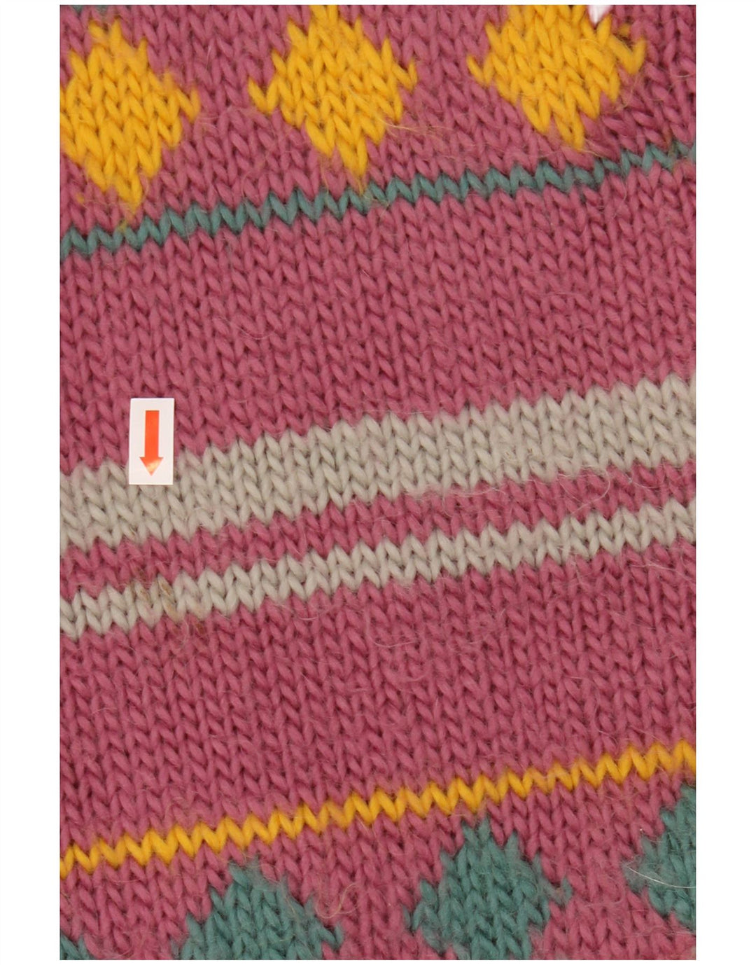 ВИНТАЖНЫЙ женский кардиган-свитер UK 18 XL в фиолетовую полоску