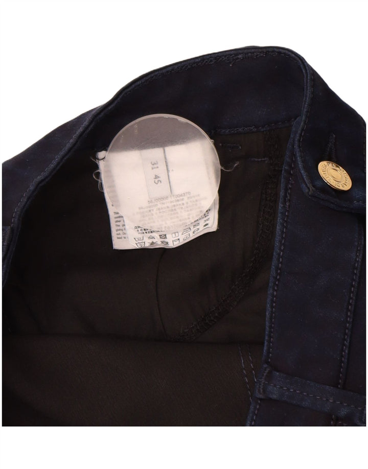 Trussardi Женские узкие повседневные брюки W31 L28 Темно-синие