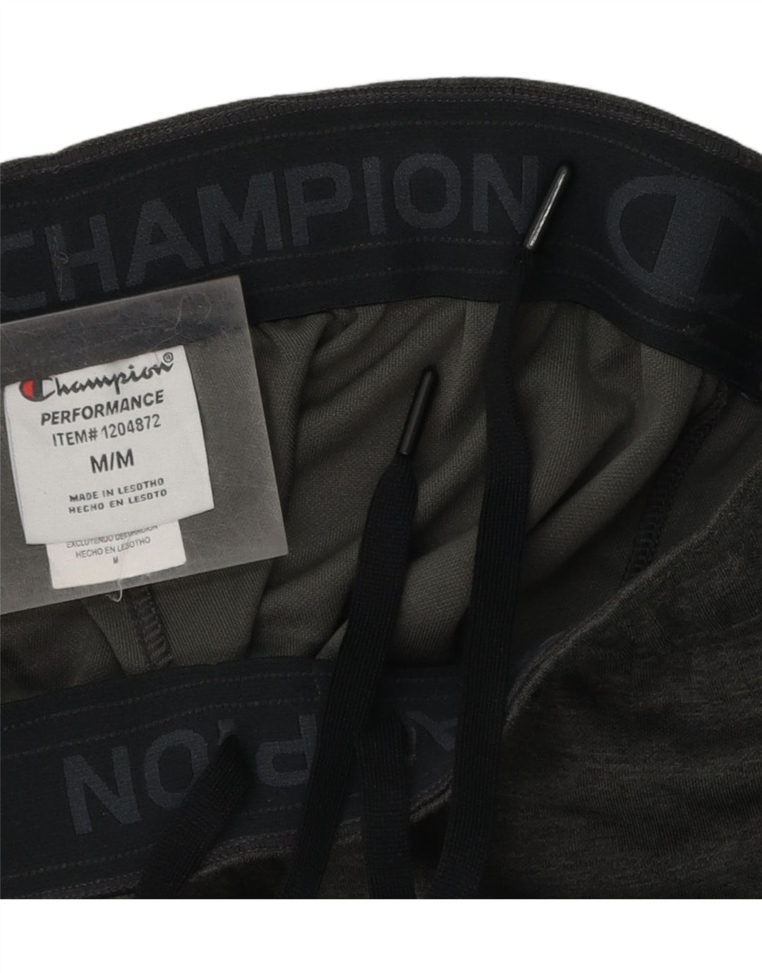 CHAMPION Mens Tracksuit Trousers Medium  Grey Polyester Vintage Champion and Second-Hand Champion from Messina Hembry 