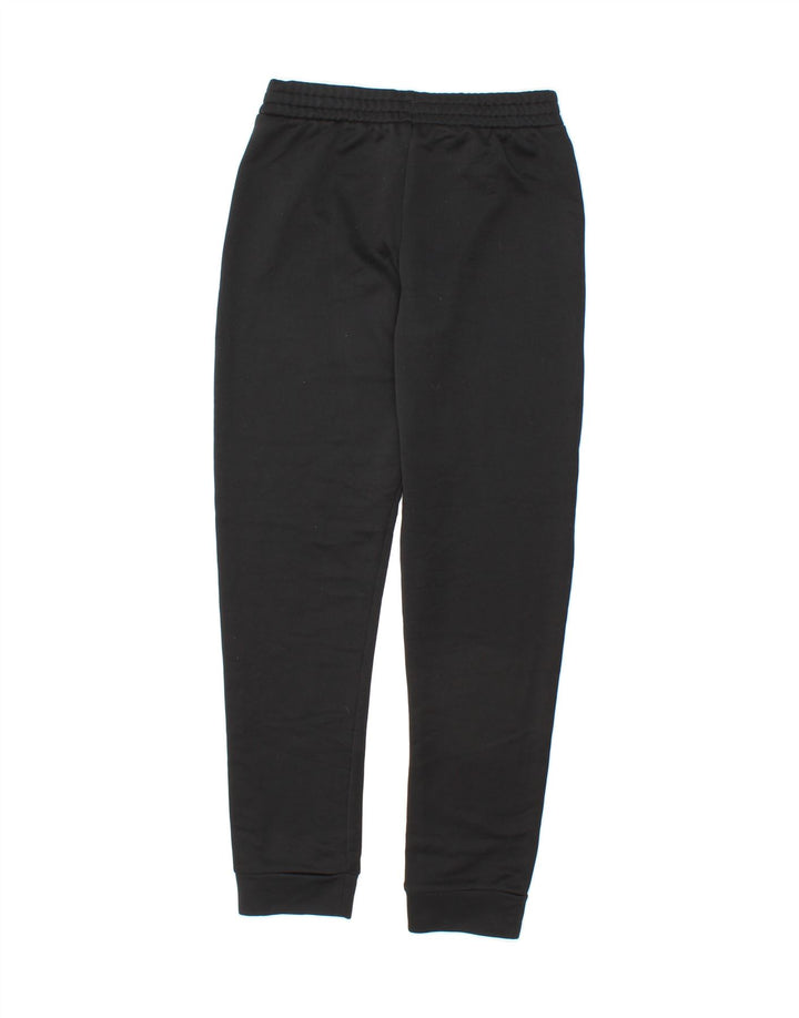 ADIDAS Boys Tracksuit Trousers Joggers 11-12 Years  Black Polyester Vintage Adidas and Second-Hand Adidas from Messina Hembry 