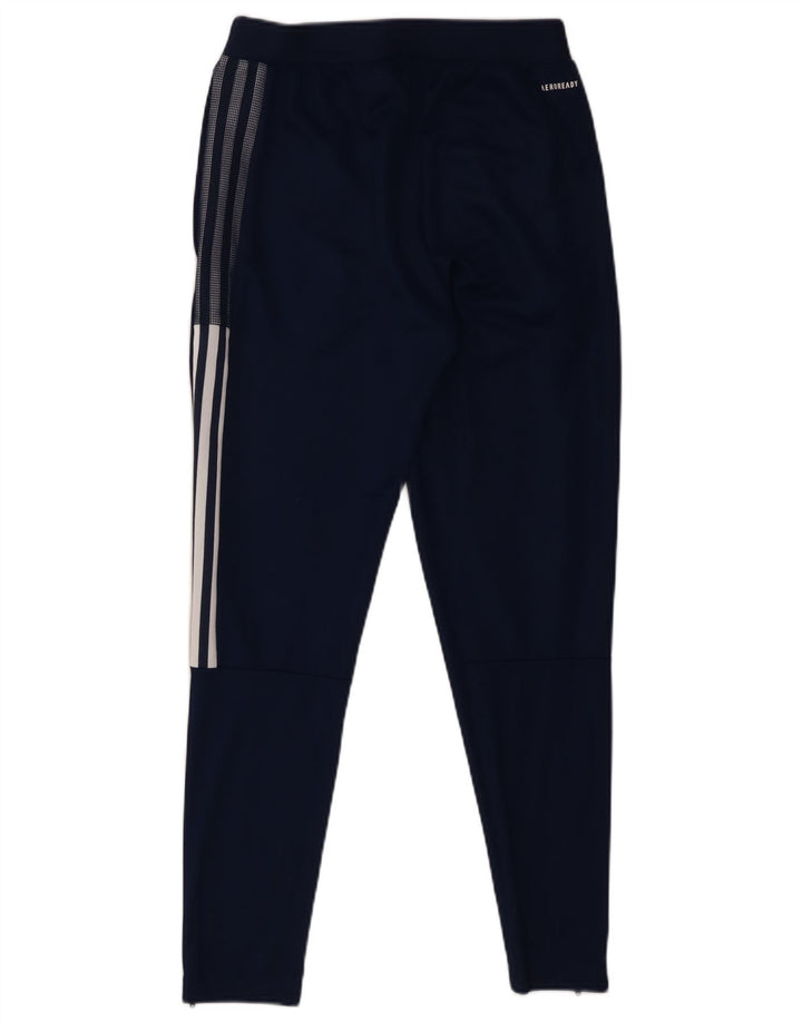 Мужские спортивные брюки Adidas Aeroready, маленькие темно-синие, полиэстер