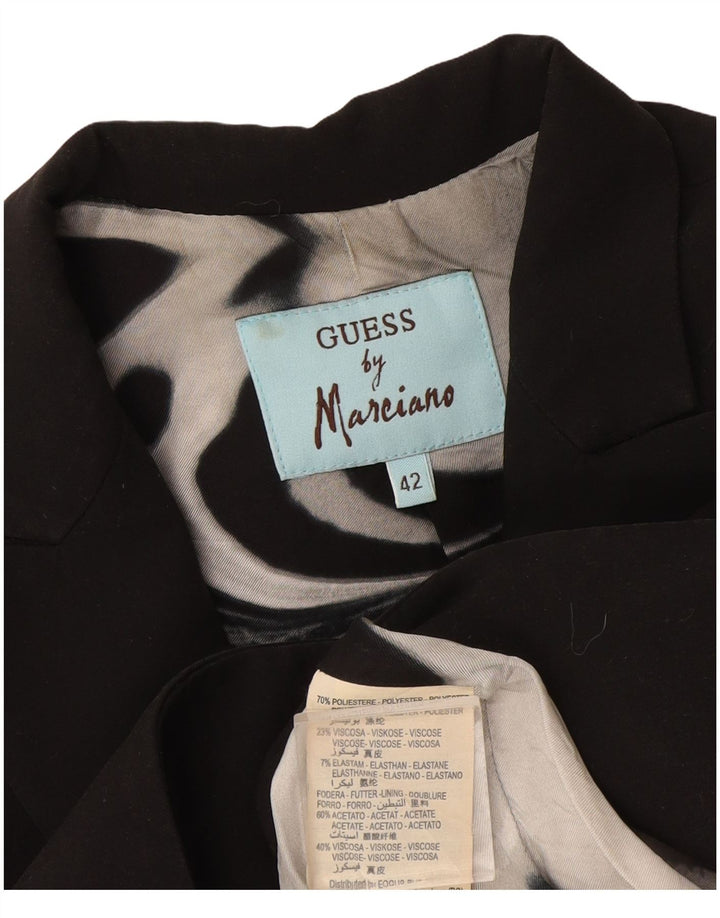 Женский пиджак на 1 пуговице Guess By Marciano IT 42, средний черный