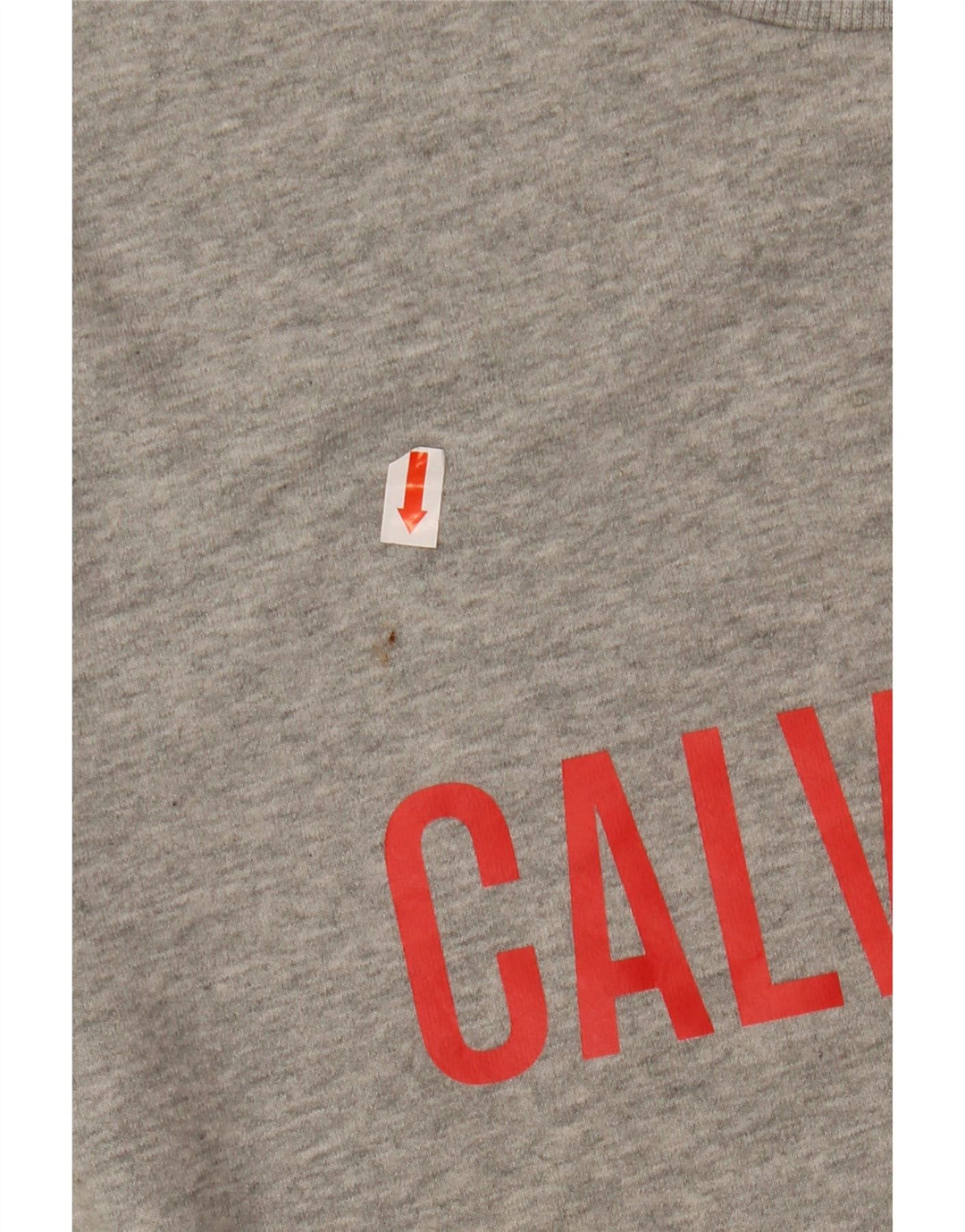CALVIN KLEIN Мужской свитшот с рисунком, средний серый