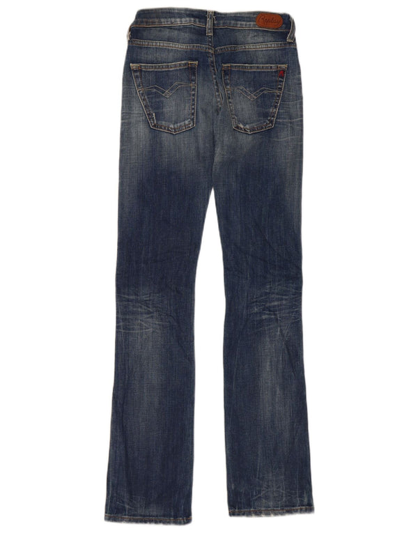 Женские узкие джинсы Replay Bootcut W25 L32, синие, хлопок