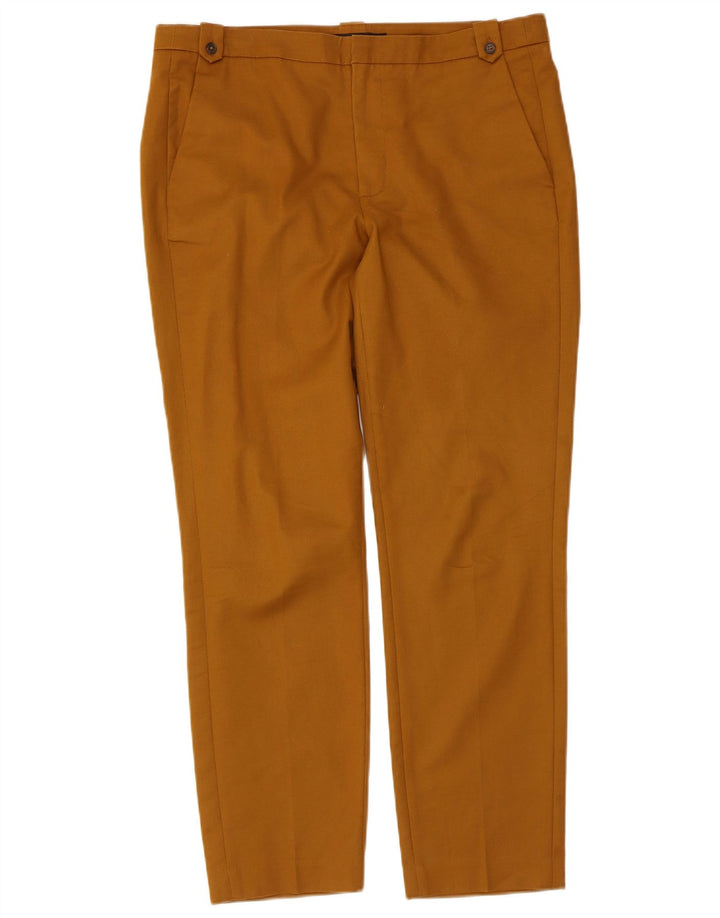 Женские узкие брюки-чиносы Zara EU 40 Medium W30 L28 Коричневые