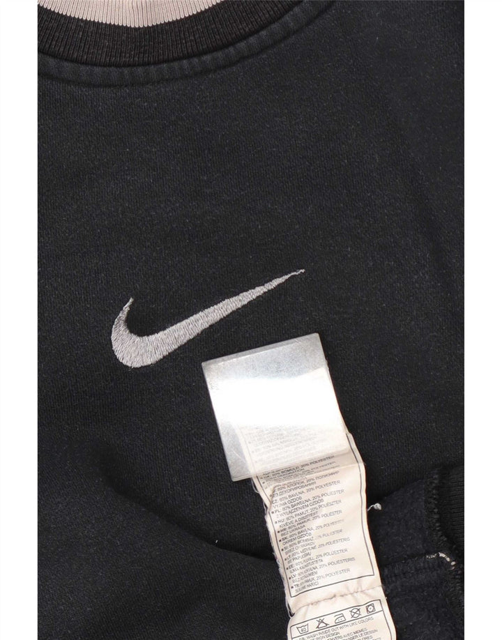 Мужской свитер Nike, хлопковый джемпер среднего серого цвета