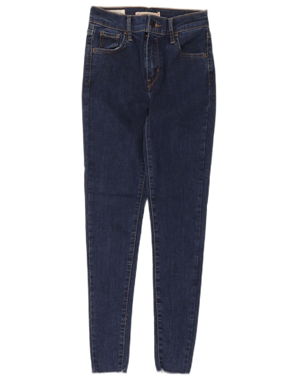 Женские джинсы суперскинни Levi's 720 с высокой посадкой W23 L28, синие, хлопок
