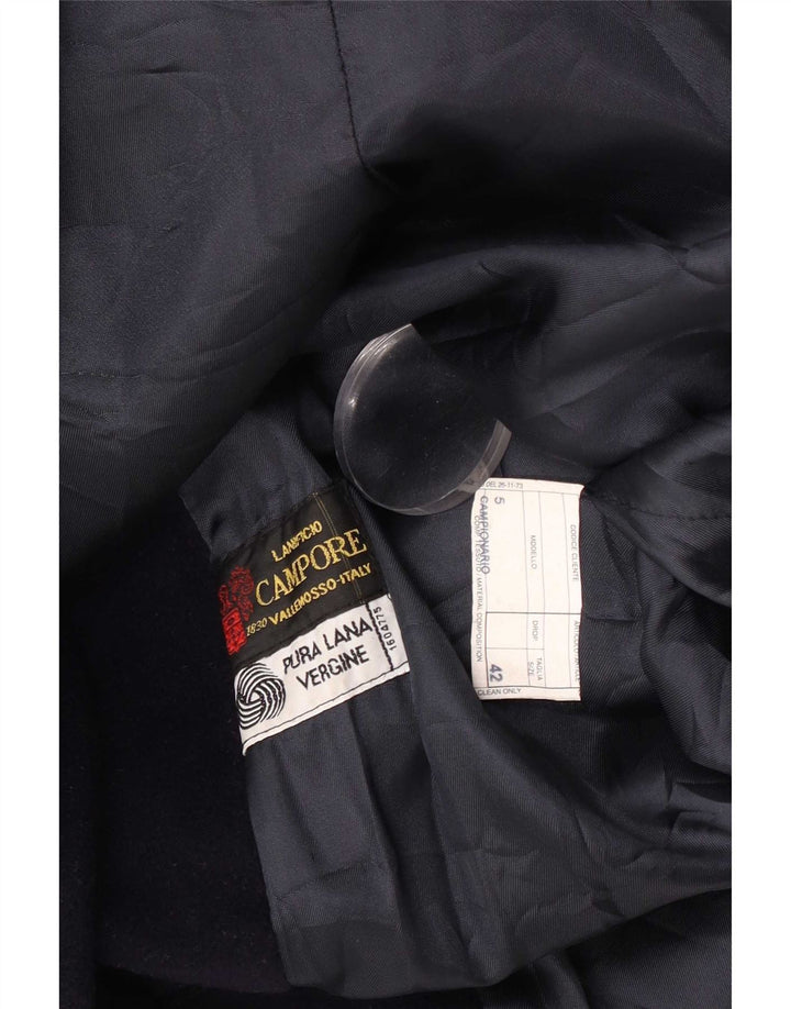 Lanificio Campore Женское пальто оверсайз IT 42 Medium Navy Blue