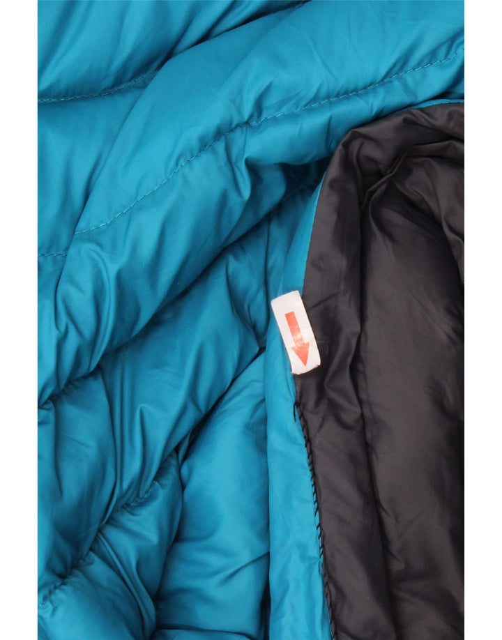 Женское пуховое пальто с капюшоном Mountain Warehouse UK 20 2XL, синий полиэстер