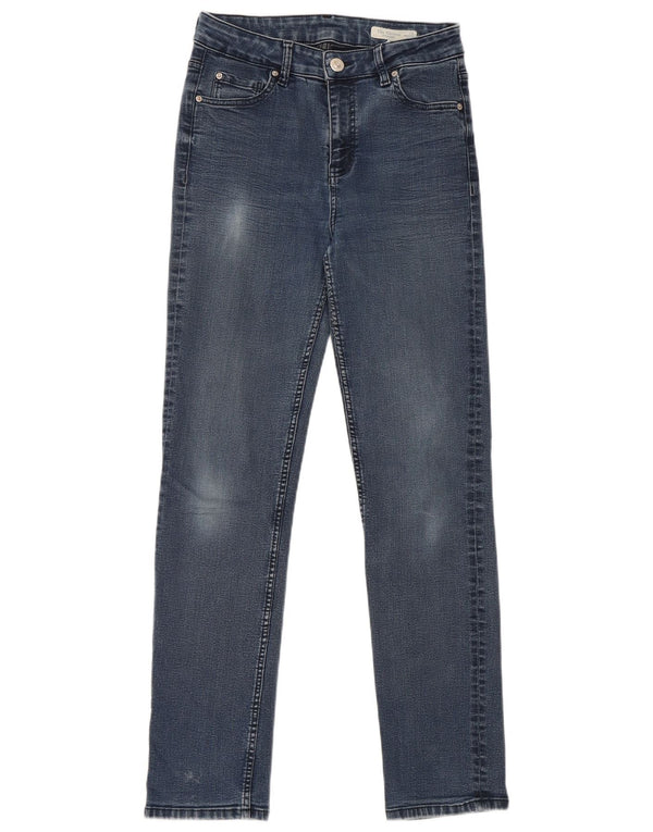 Женские прямые джинсы Marks & Spencer The Sienna UK 10, маленькие W28 L29, синие