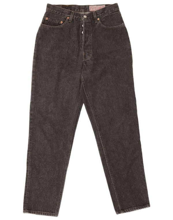 Женские зауженные джинсы Levi's 901 W32 L30, серый хлопок