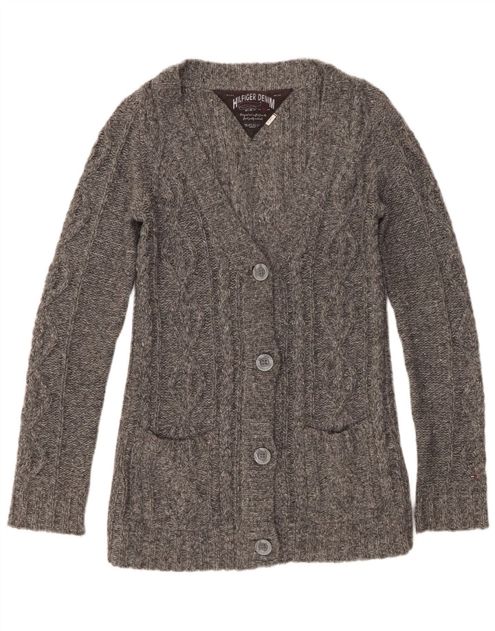 Женский кардиган Tommy Hilfiger UK 8, маленький серый