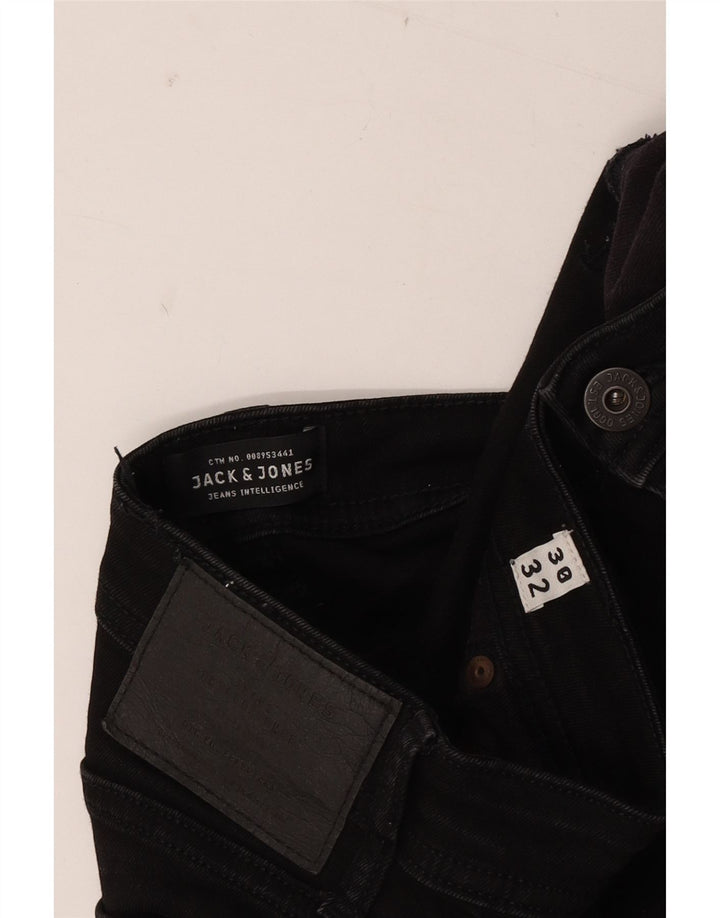 Мужские джинсы скинни JACK & JONES Liam W30 L32 черные