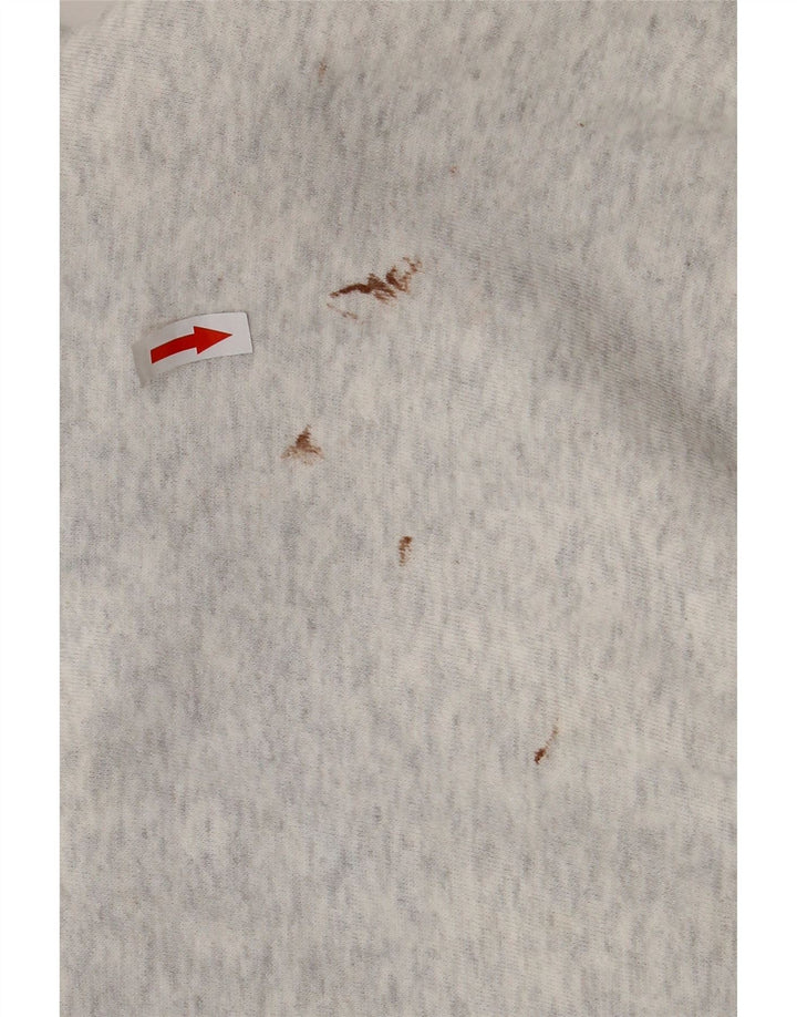 Crew Clothing Женский свитер-свитшот оверсайз, Великобритания, 18 XL, серый в крапинку