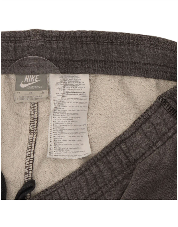 Мужские спортивные брюки Nike, джоггеры среднего серого цвета, хлопок