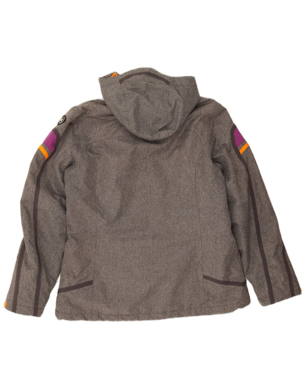 Killtec Женская ветровка с капюшоном IT 44 Medium Grey Colorblock