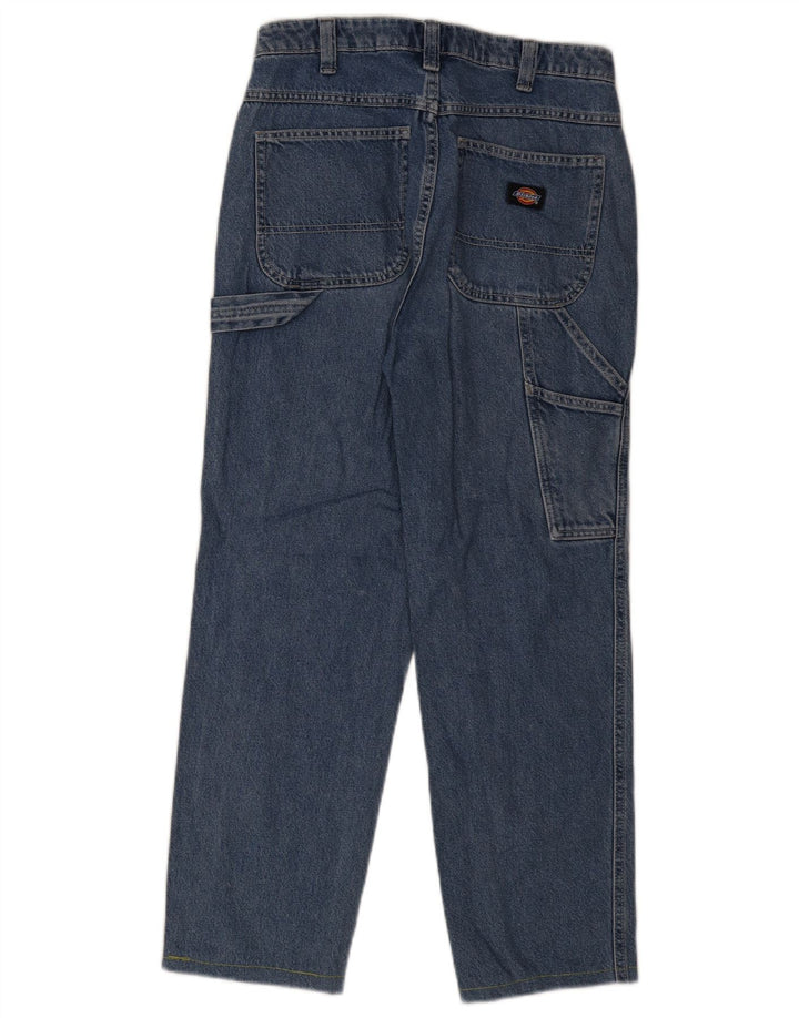 Женские прямые джинсы-карго Dickies W27 L26 синие