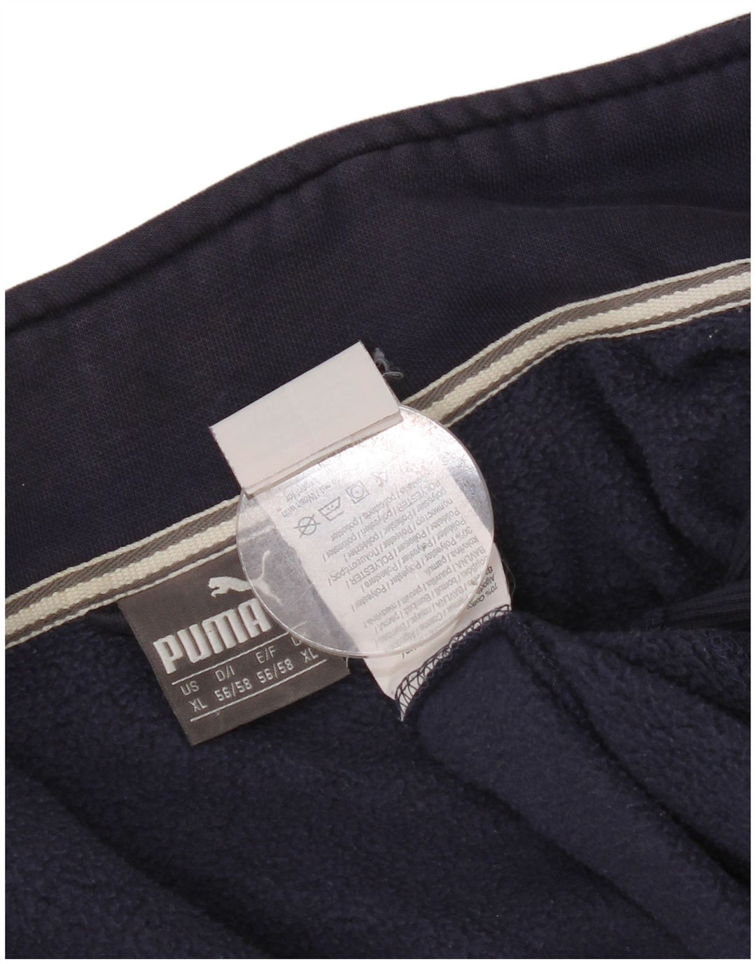 Мужской спортивный костюм Puma, верхняя куртка XL, темно-синий, хлопок