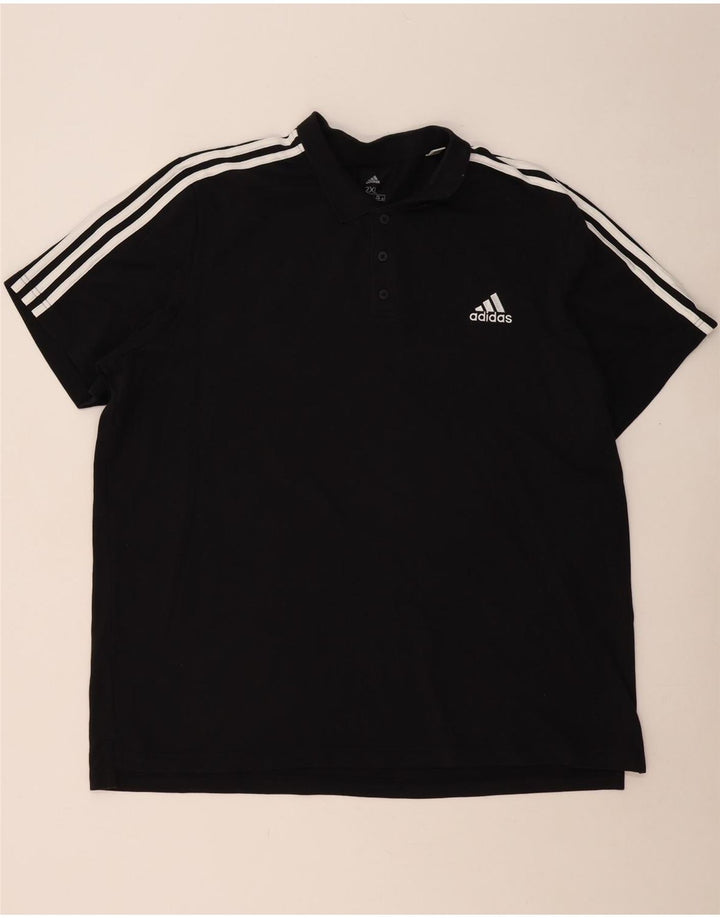 Мужская рубашка-поло ADIDAS 2XL черная