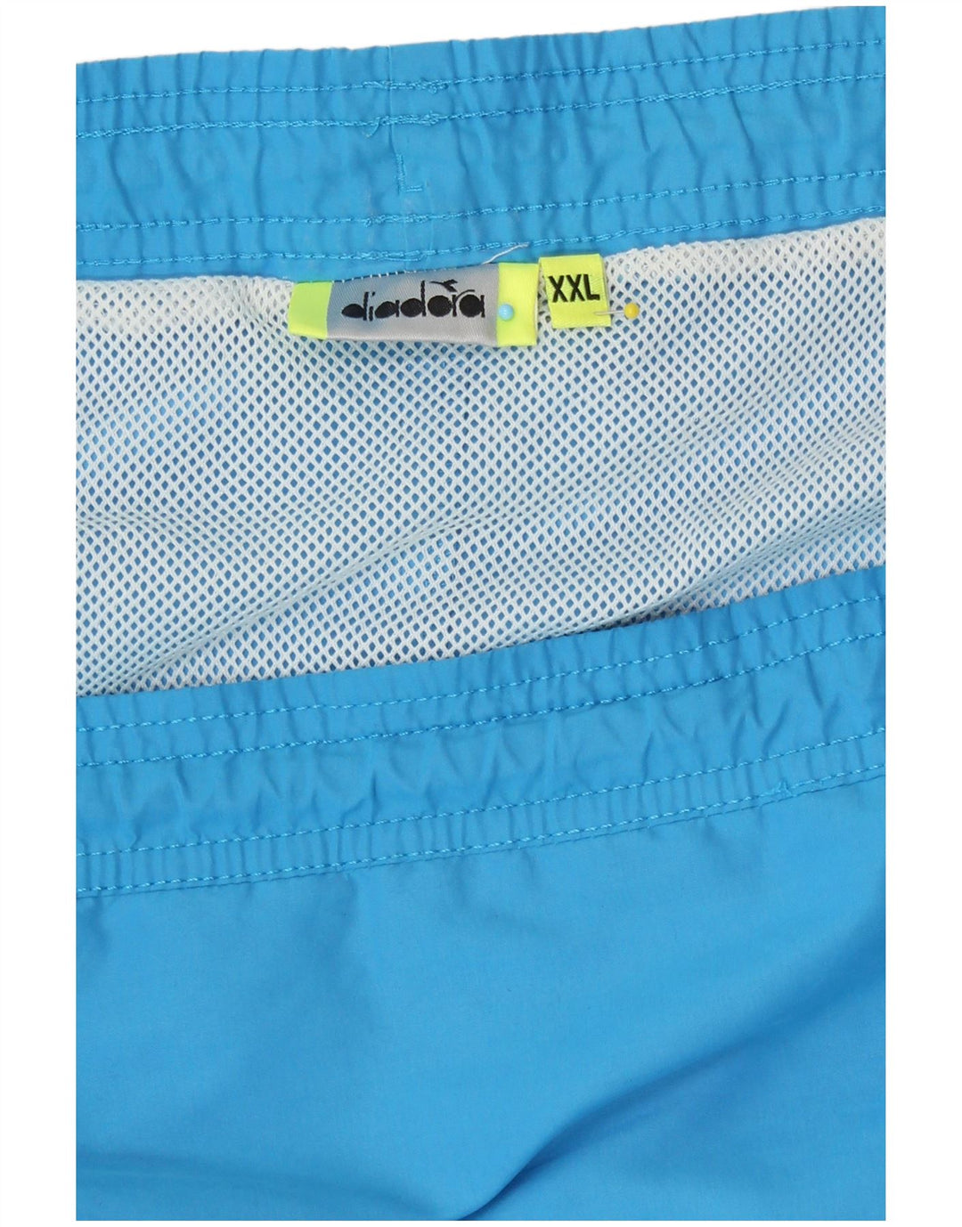 Мужские шорты для плавания Diadora 2XL, синие, полиэстер с цветными блоками