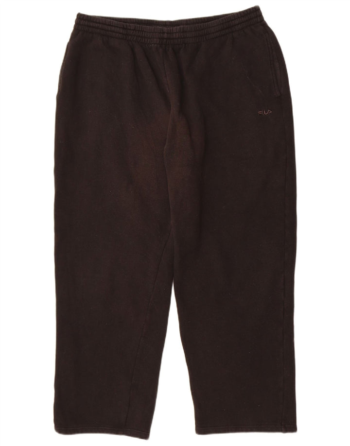 Мужские спортивные брюки Fila XL, черный хлопок
