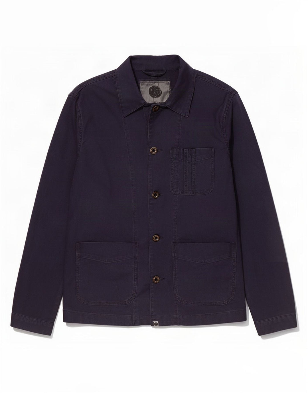 Мужская практичная куртка Pretty Green UK 40, большой размер, темно-синий, хлопок