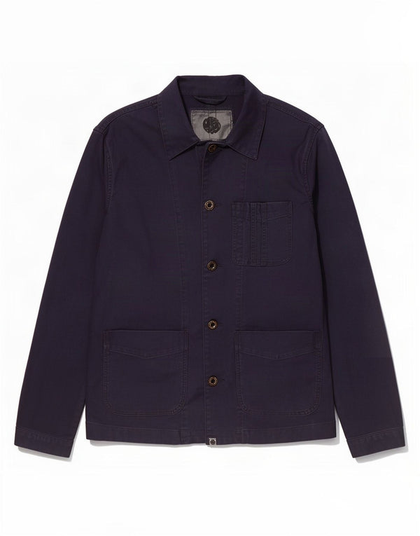 Мужская практичная куртка Pretty Green UK 40, большой размер, темно-синий, хлопок