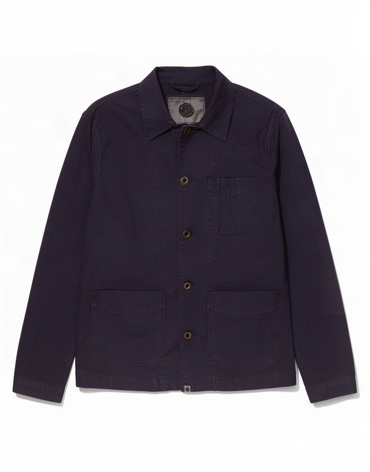 Мужская практичная куртка Pretty Green UK 40, большой размер, темно-синий, хлопок