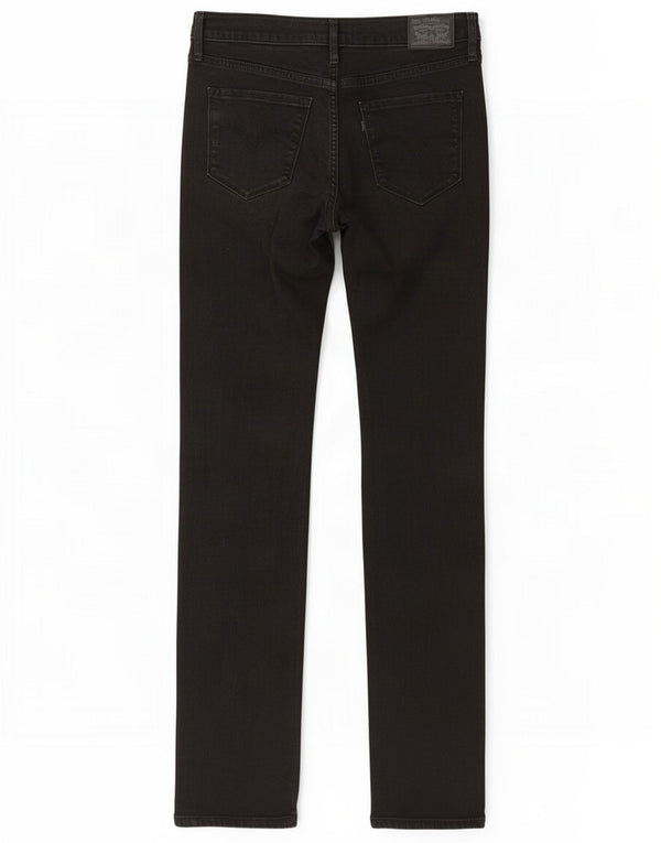 Женские джинсы Levi's 312 Shaping Slim W28 L32, черный хлопок