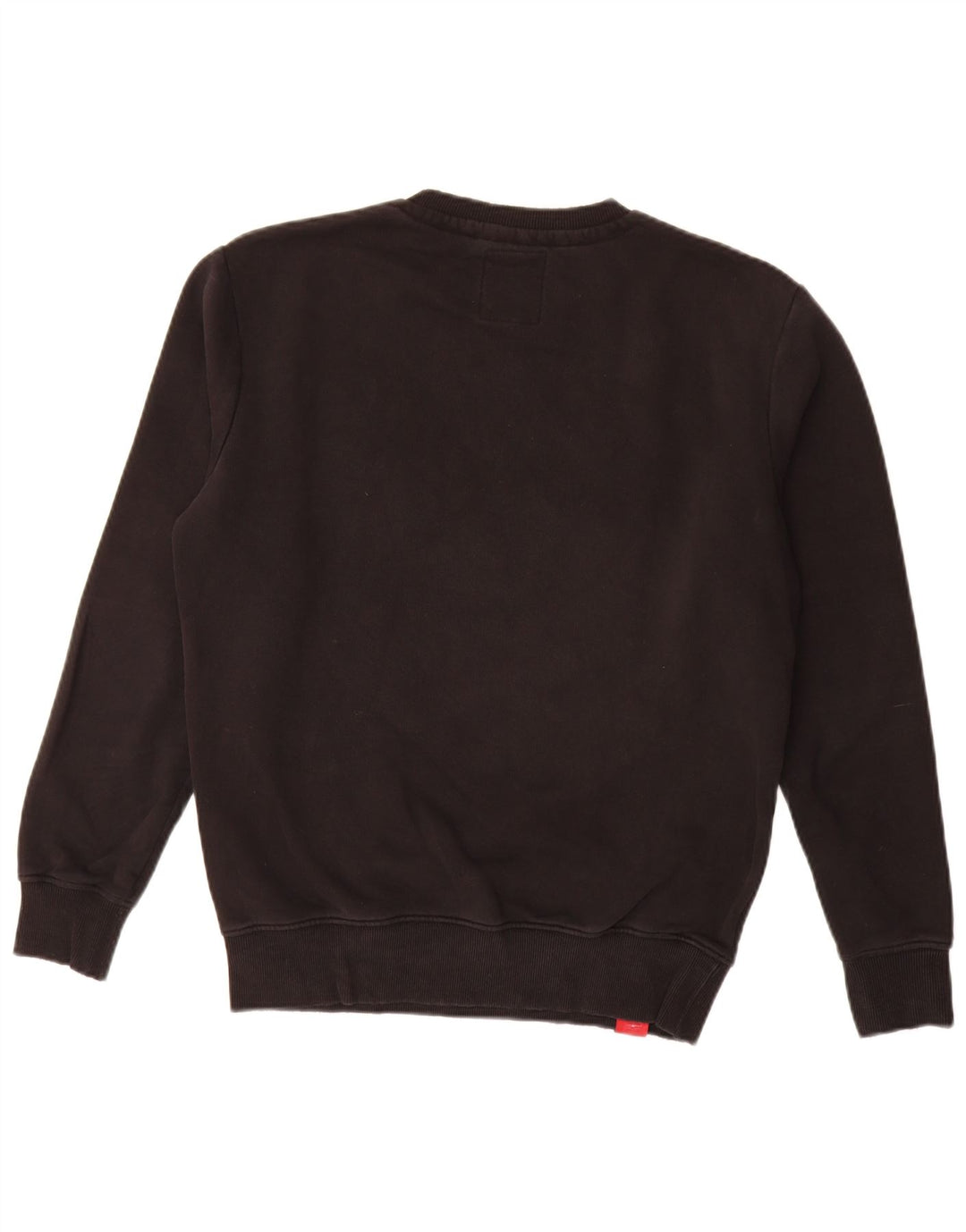 Мужской свитшот с рисунком Alpha Industries, маленький черный