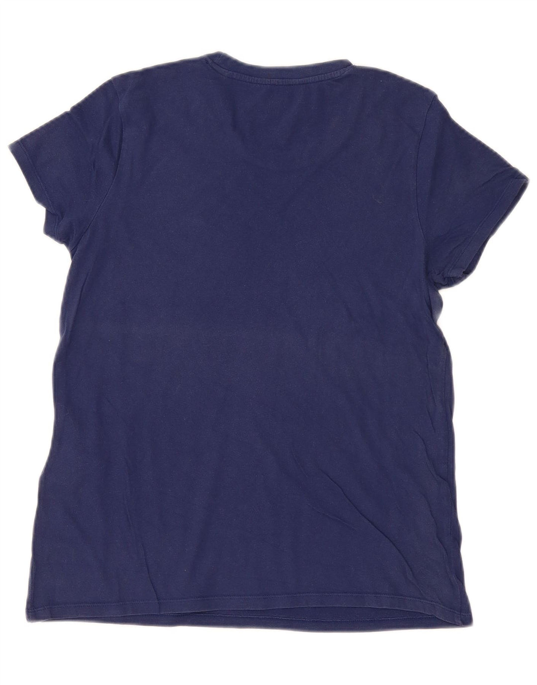 Женская футболка LEVI'S Top UK 12 Medium Navy Blue Хлопок
